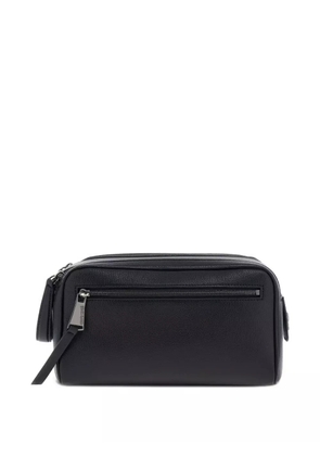 Roberto Cavalli logo-detail pochette - Black