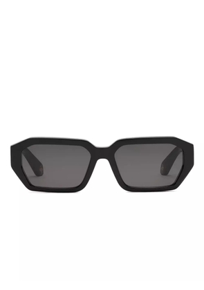 Roberto Cavalli geometric-frame sunglasses - Black