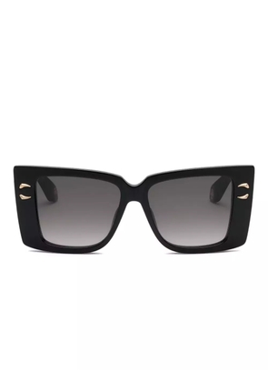 Roberto Cavalli oversized-frame sunglasses - Black