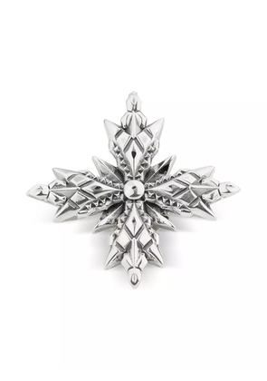 Emanuele Bicocchi Stella Ventis star-motif brooch - Silver