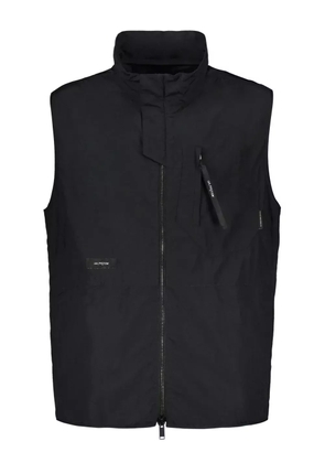 ISO.POETISM zip-up gilet - Black