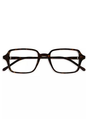 Gucci Eyewear logo-print glasses - Brown