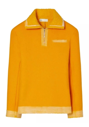 Tory Burch half-zip polo shirt - Orange