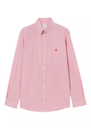 Brooks Brothers striped button-up shirt - Red