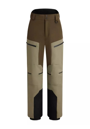 Fusalp panelled zip-detail ski bottoms - Green