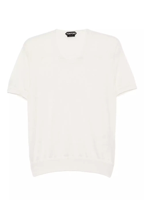 TOM FORD short-sleeve crew-neck T-shirt - Neutrals