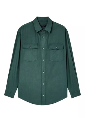 Giorgio Armani long-sleeve shirt - Green
