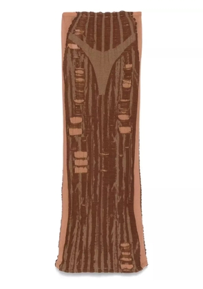 Diesel M-Calina midi skirt - Brown