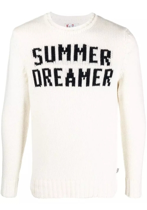 MC2 Saint Barth intarsia-knit crew-neck jumper - Neutrals