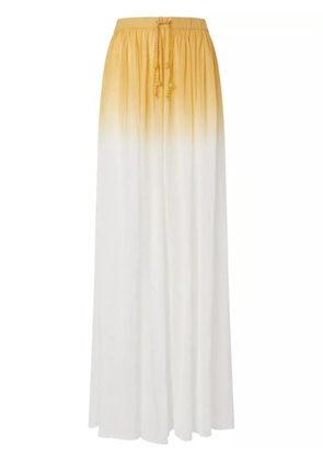 PINKO ombré-effect trousers - White