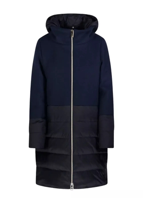 Herno Nuage panelled coat - Blue