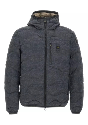 Blauer wave-quilted jacket - Black