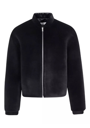 Jil Sander long-sleeved bomber jacket - Black