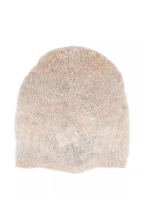 Kangra brushed-finish beanie - Neutrals