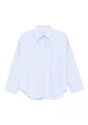 Mazzarelli button-down cotton shirt - Blue