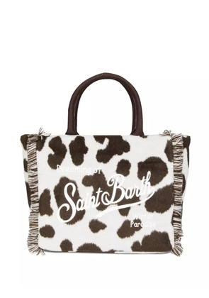 MC2 Saint Barth Colette fringed tote bag - White