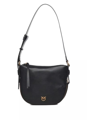 PINKO small zip shoulder bag - Black