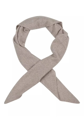 POTAMY triangular scarf - Neutrals
