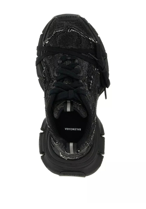 Balenciaga embossed 3xl sneakers - Black