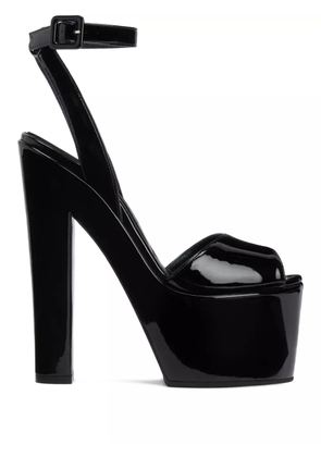 Giuseppe Zanotti 170mm Tarifa platform sandals - Black