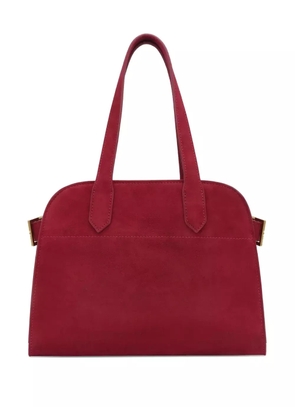 POTAMY mini suede tote bag - Red