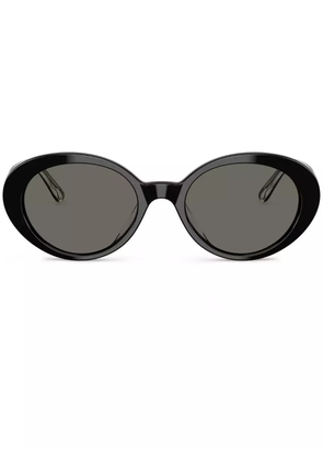 Oliver Peoples oval-frame sunglasses - Black