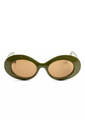 Lapima Ines oval-frame sunglasses - Green