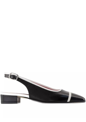 Carel Paris Elisa contrasting slingback pumps - Black