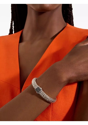 John Hardy sterling silver Icon sapphire bracelet