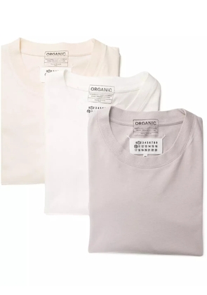 Maison Margiela cotton T-shirt set - Neutrals