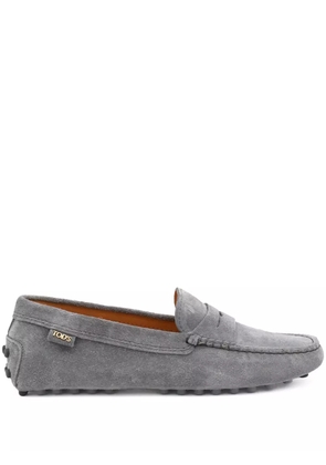 Tod's suede loafers - Grey