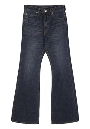 Balenciaga high-waisted bootcut jeans - Blue