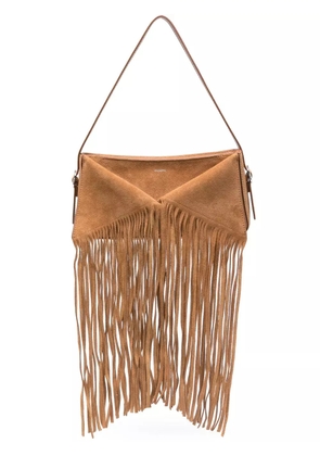 Coperni suede shoulder bag - Brown