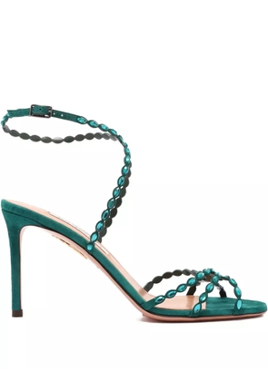 Aquazzura 85mm Love Struck sandals - Green