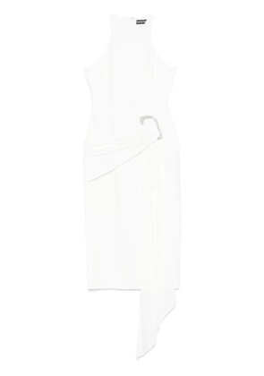 David Koma crystal-embellished gown - White