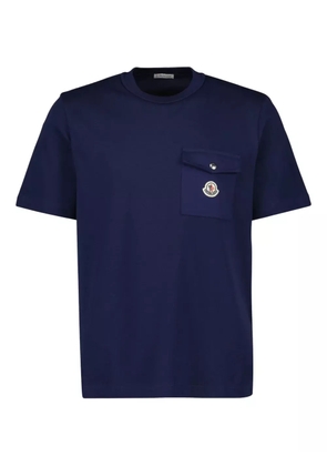 Moncler cotton T-shirt - Blue