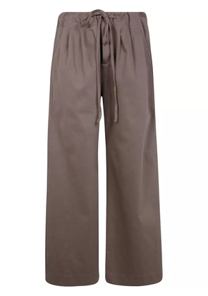 ENTIRE STUDIOS Cinch wide-leg trousers - Brown