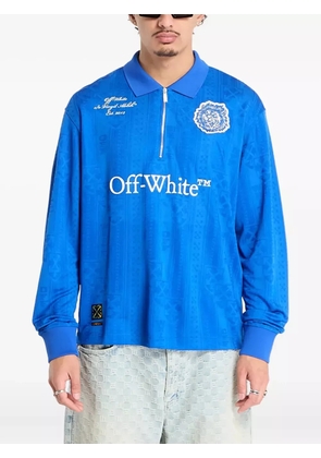 Off-White Lion Nation polo shirt - Blue