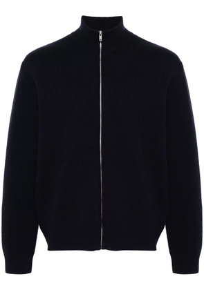 Nanushka Poval zip-up wool cardigan - Blue