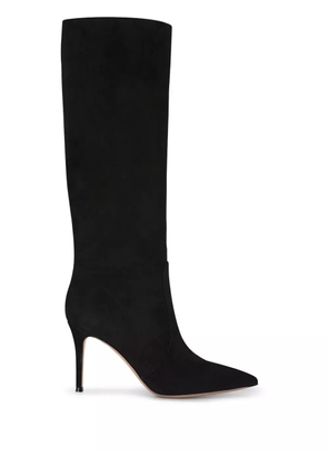 Gianvito Rossi 85mm suede boots - Black