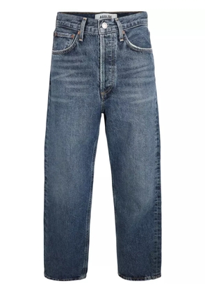 AGOLDE 90's cropped jeans - Blue