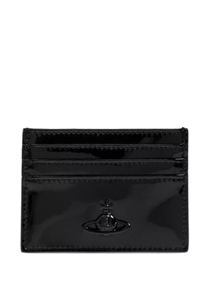 Vivienne Westwood orb-detail card holder - Black