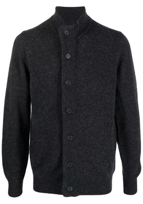 Barbour button-front knitted jumper - Grey