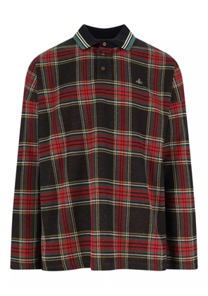 Vivienne Westwood tartan-plaid polo shirt - Red