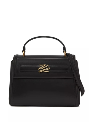 Karl Lagerfeld small K/Autograph satchel bag - Black