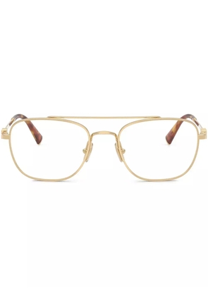 Miu Miu Eyewear square-frame glasses - Gold