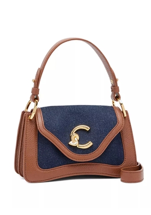 Coccinelle mini C-Me denin cross body bag - Blue