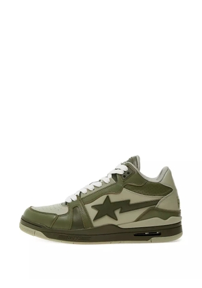 A BATHING APE® ClutchSta #1 star-patch sneakers - Green