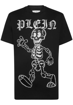 Philipp Plein Skeleton studded T-shirt - Black