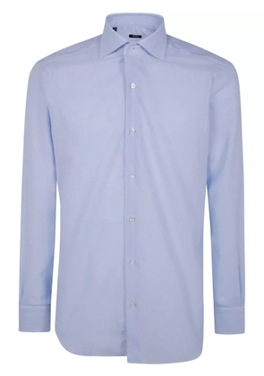 Barba cotton shirt - Blue